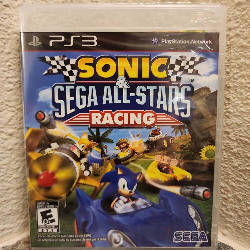 Game - Sonic & Sega All-Stars Racing (NEW) - PS3